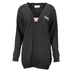 Gaelle Paris Black Acrylic Women Women's Cardigan